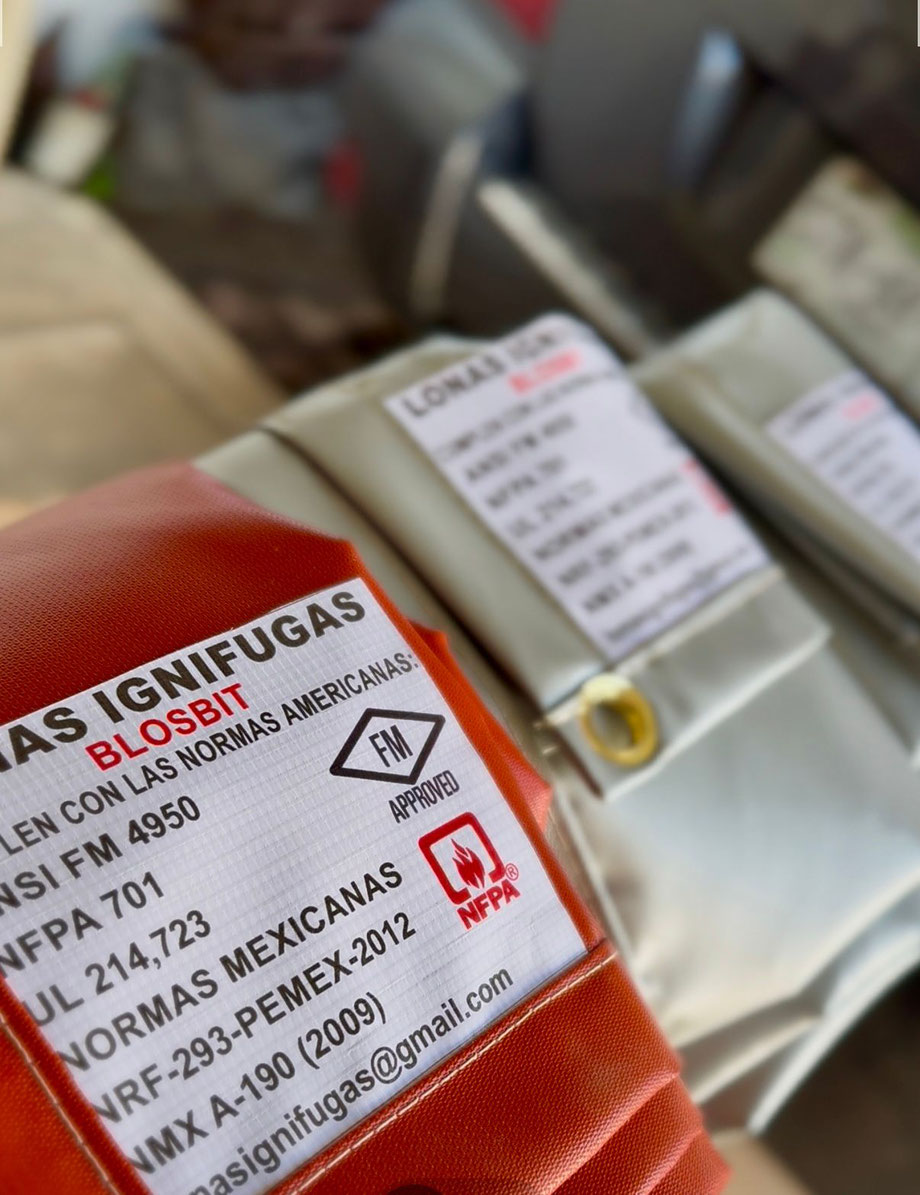 Lonas Ignifugas de fibra de vidrio - Entrega Inmediata - Envios a todo Mexico - Venta, los 365 dias del año