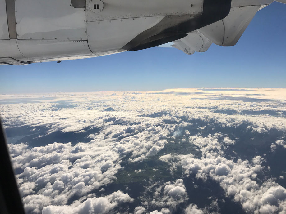 Flight from Hawke's Bay to Auckland, Air New Zealand