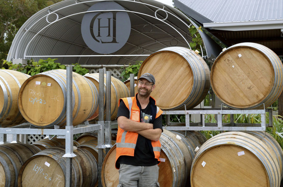 Lawson's Dry Hills Winemaker Marcus Wright