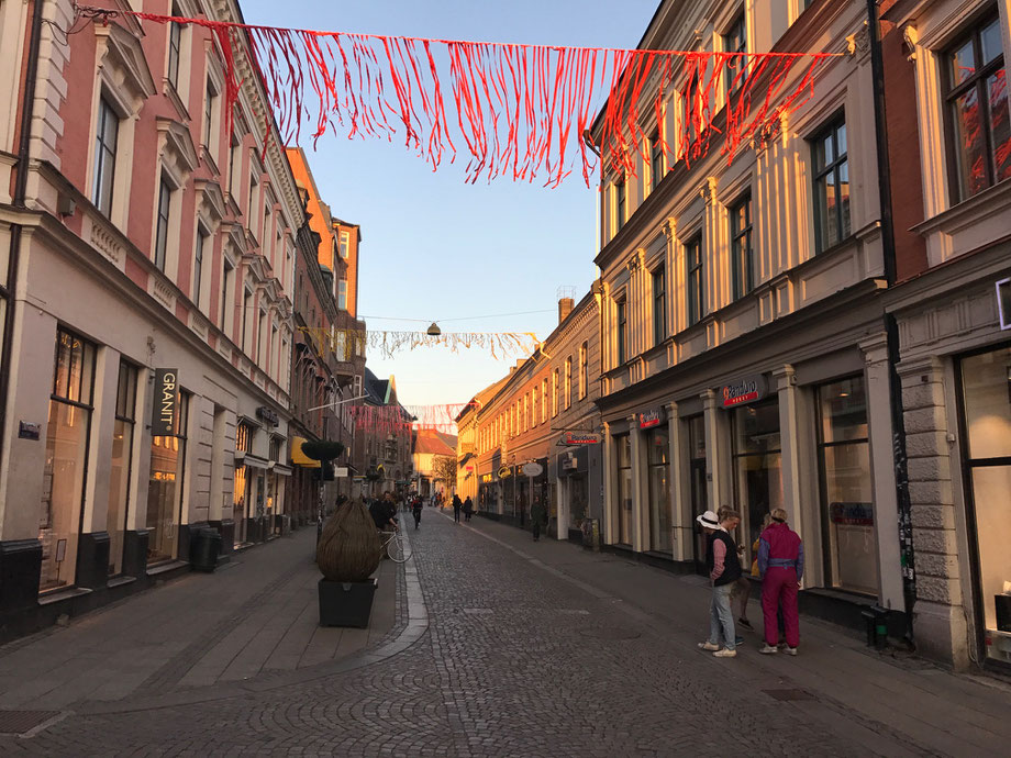 Arrive in Lund, Sweden - love this place!