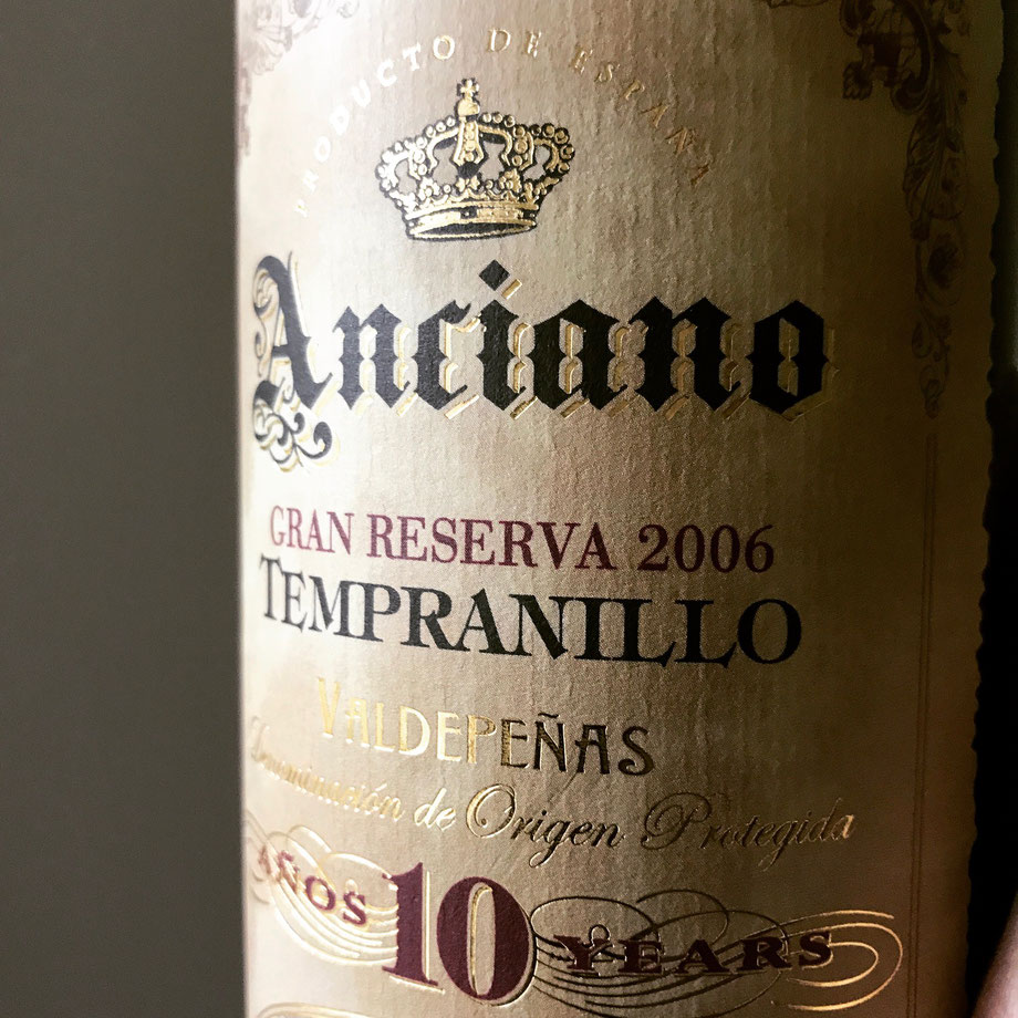 Found this solid Spanish Tempranillo from Anciano at Systembolaget