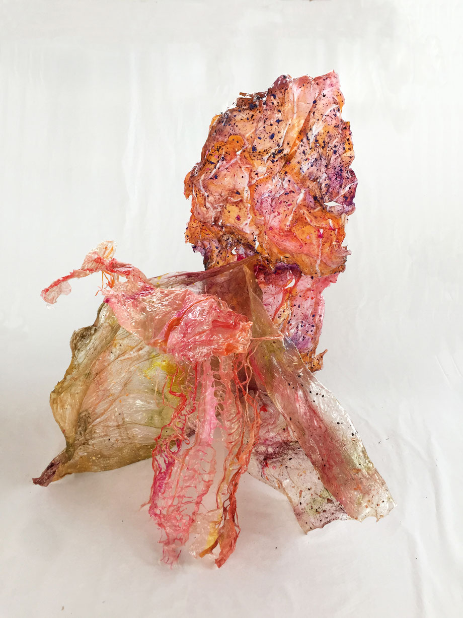 Alina Lusici, Kunst, Objekt, Farbe, Material