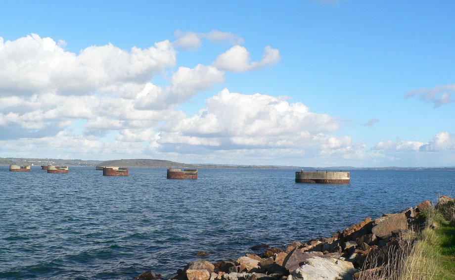Le Ponton aux Vapeur,rade de Brest