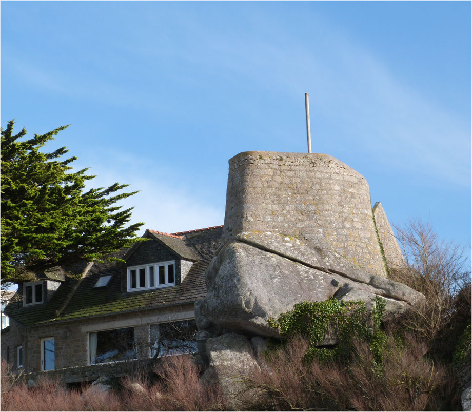 Tourelle de Caste-Houël, à Brignogan