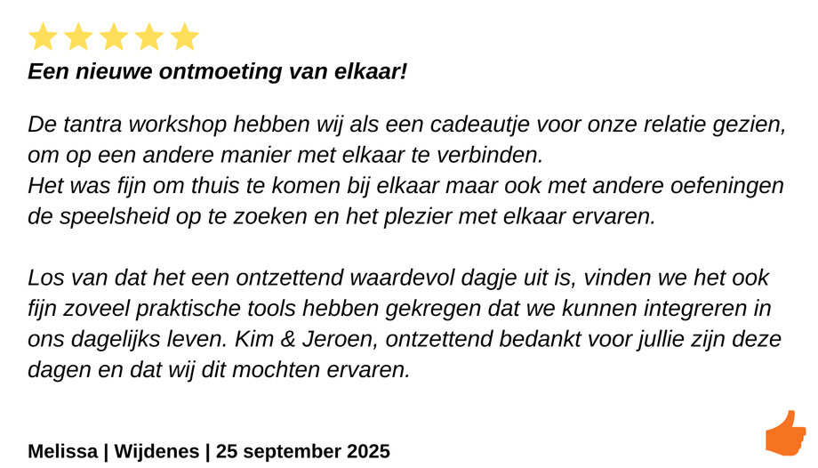 Tantra voor beginnelingen. Tantra voor stellen. Veilig en met eigen partner