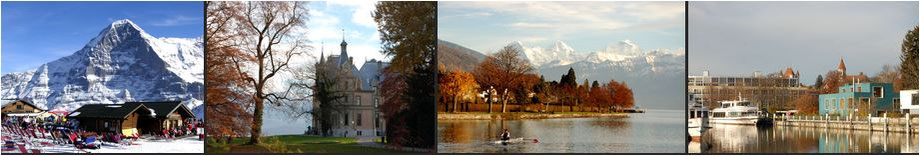 Schulferien und Ausflüge in der Schweiz in den Alpen zum Wintersport, am See und Fluss mit dem Schiff und Kanu