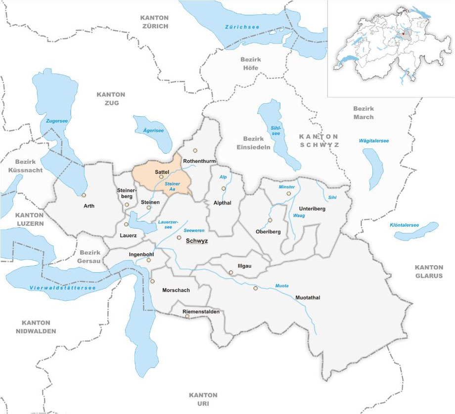karte innerschweiz