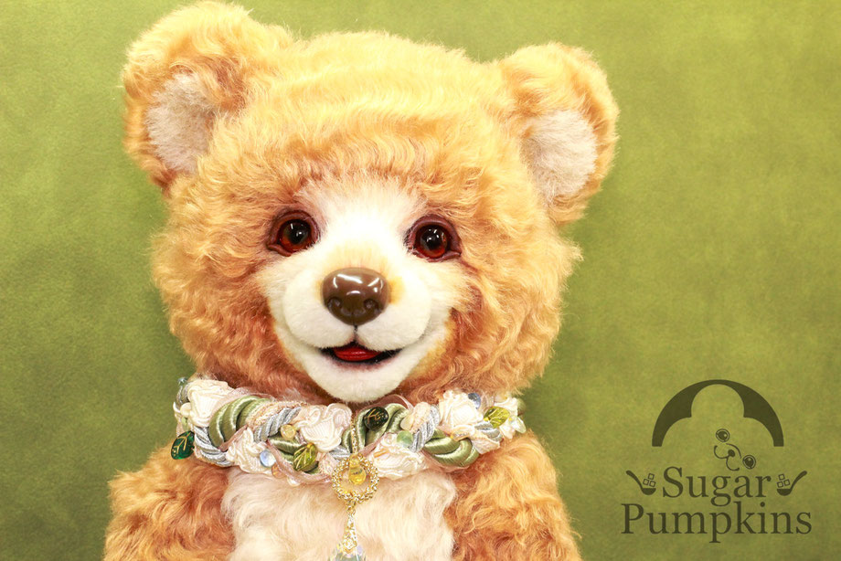 Sugar Pumpkinsのハンドメイドテディベア
