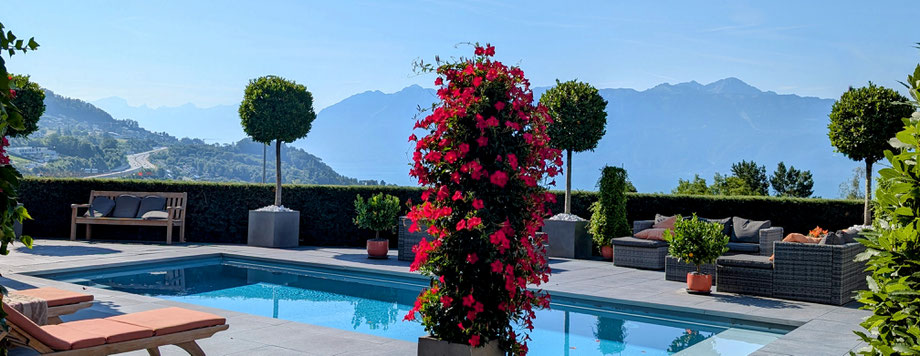 Villa en vente à Lutry - Vue panoramique lac