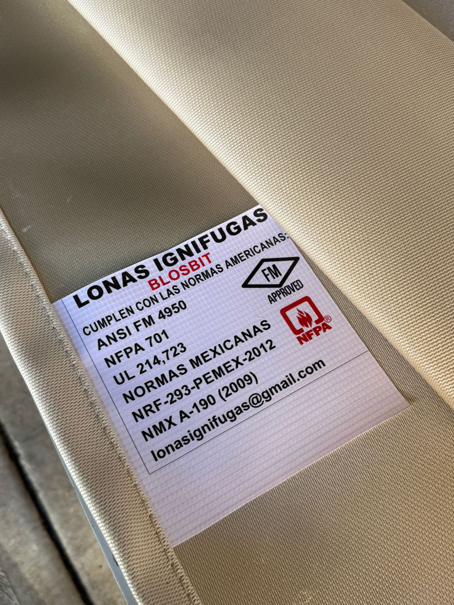 Lonas Ignifugas Alvarito - Entrega Inmediata - Envios a todo Mexico