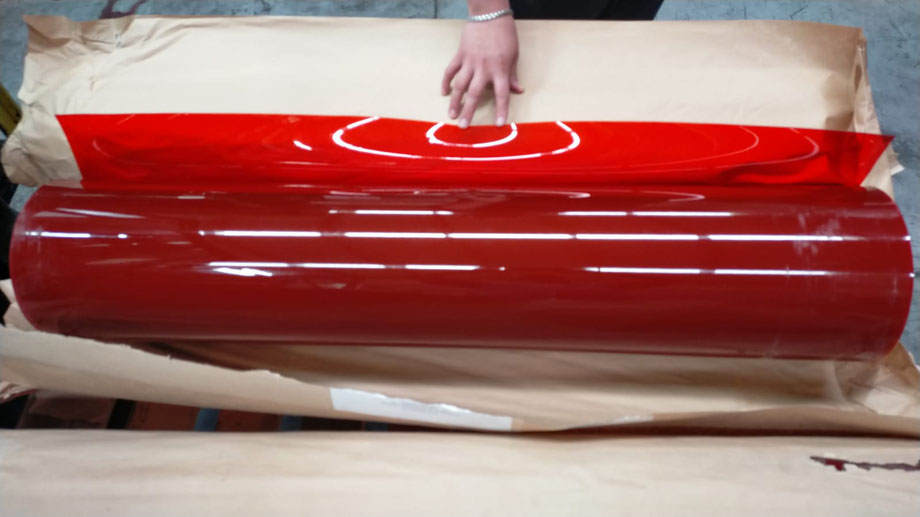 Rollo de Cortina para soldar - Antichispa - transparente - rojo - Entrega Inmkediata - Envios a todo Mexico