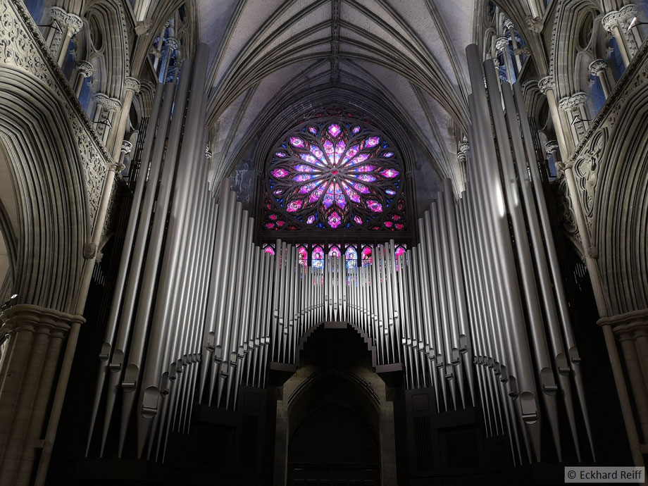 die grosse Orgel im Dom von Trondheim