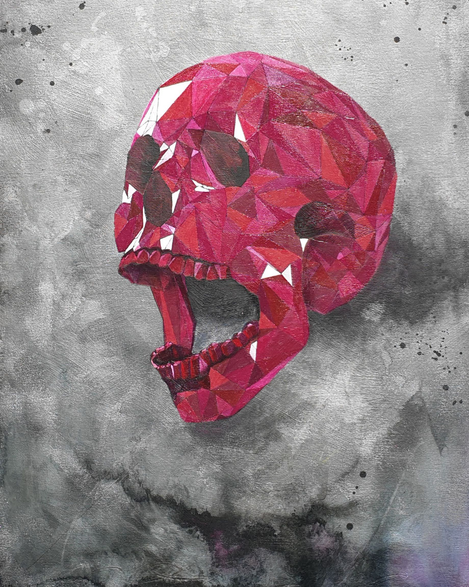 Polygon Skull - Auftrag von Alex - herzlichen Dank