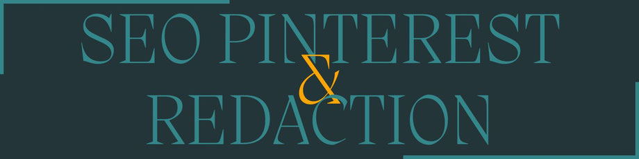 SEO Pinterest et rédactrice web freelance @valerie-redac 