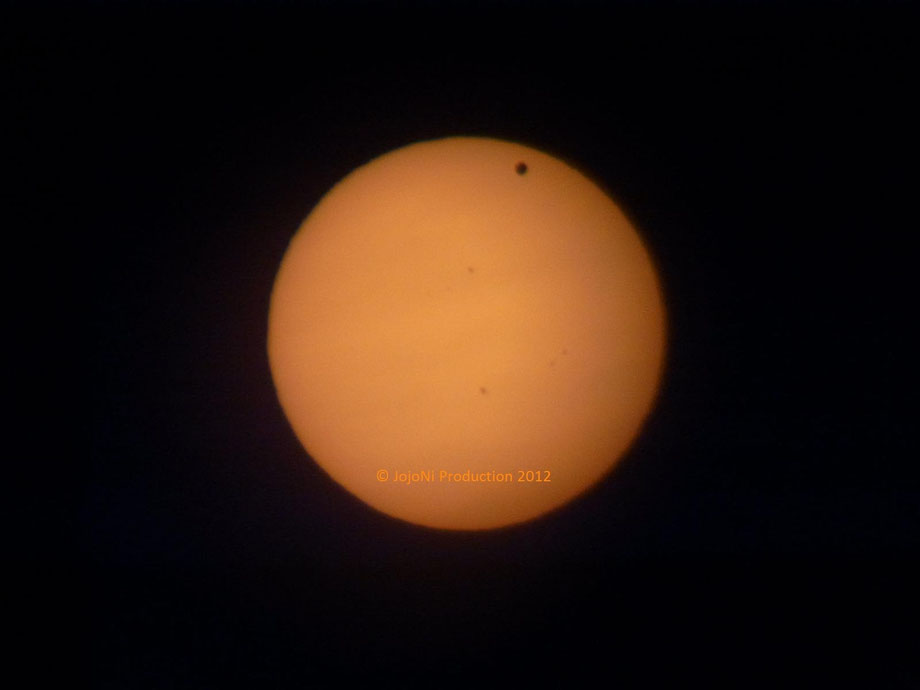 Sonne mit Venustransit