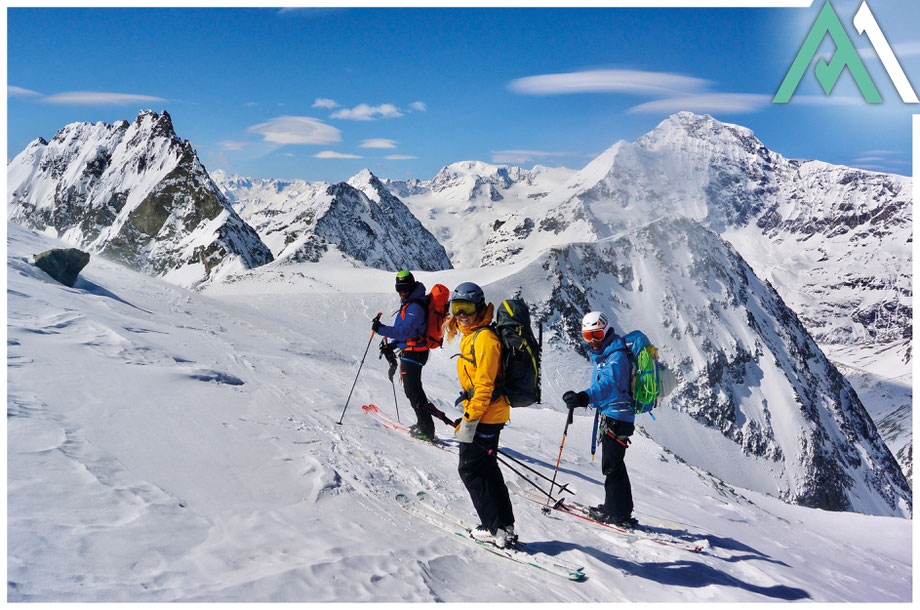 Skitour & Skidurchquerung Haute Route von Chamonix in Frankreich nach Zermatt in der Schweiz mit AMICAL ALPIN