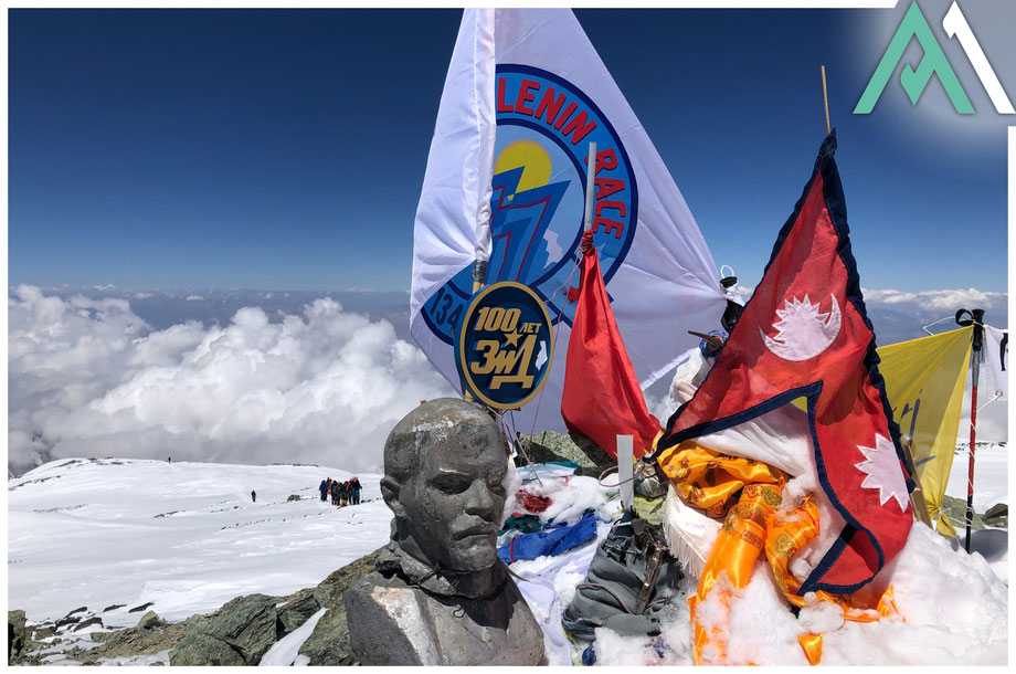 Pik Lenin 7.134m Expedition -Einer der Schneeleoparden im Pamir-Gebirge in Kirgistan mit AMICAL ALPIN-