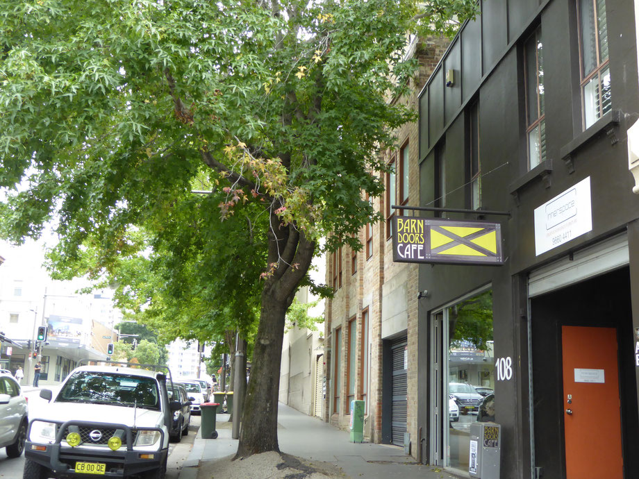 Barn Doors Café in Sydney, Redfern