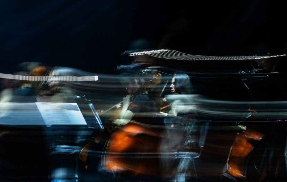 Hania Rani live concert photo at Salle Pleyel in Paris, April 3, 2025, taken by Vivien Liskovsky