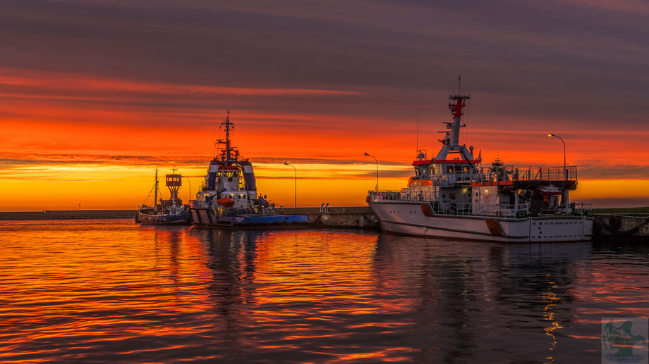 Sassnitz Hafen morgends
