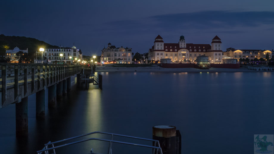 Skyline Binz Blaue Stunde