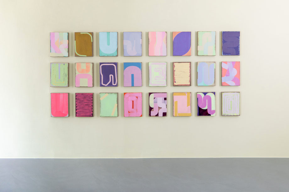Ausstellungsansicht / Exhibition view Julia Brennacher - A Bigger Picture, RLB Atelier Lienz, 2021