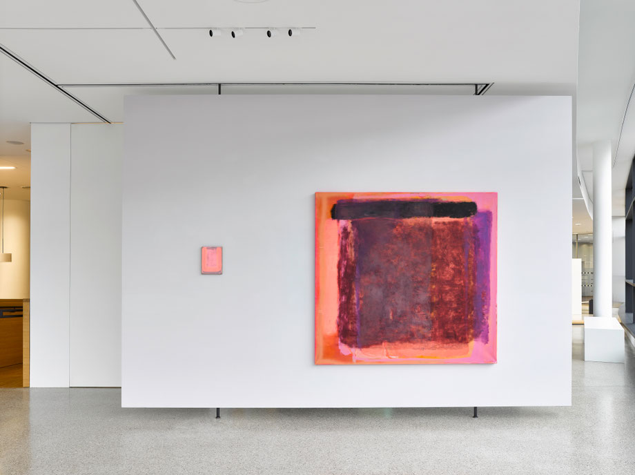 Ausstellungsansicht, Julia Brennacher - Spatial Encounters, Plattform 6020, Innsbruck, 2020. Photo: WEST. Fotostudio