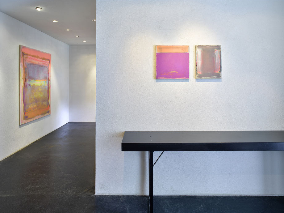 Exhibition view, Julia Brennacher - Unfinished Business, Kunstraum Pettneu, 2017