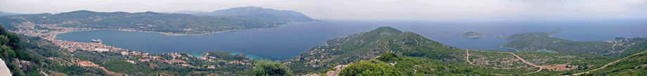 Samos-Stadt Panorama