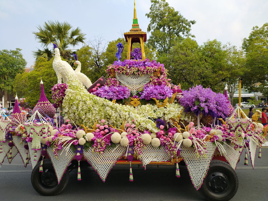 Flower Festival in Chiang Mai