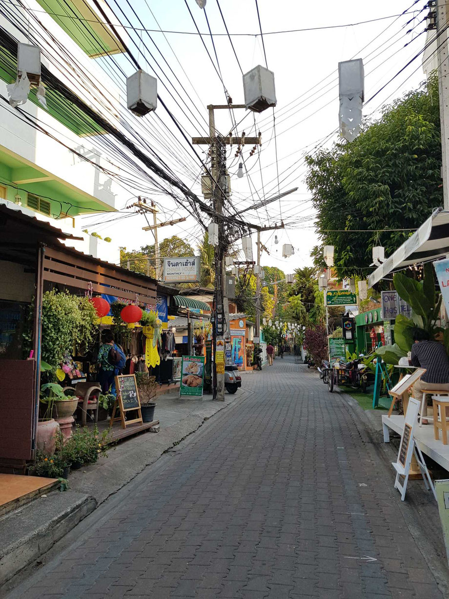 Die Straßen von Chiang Mai