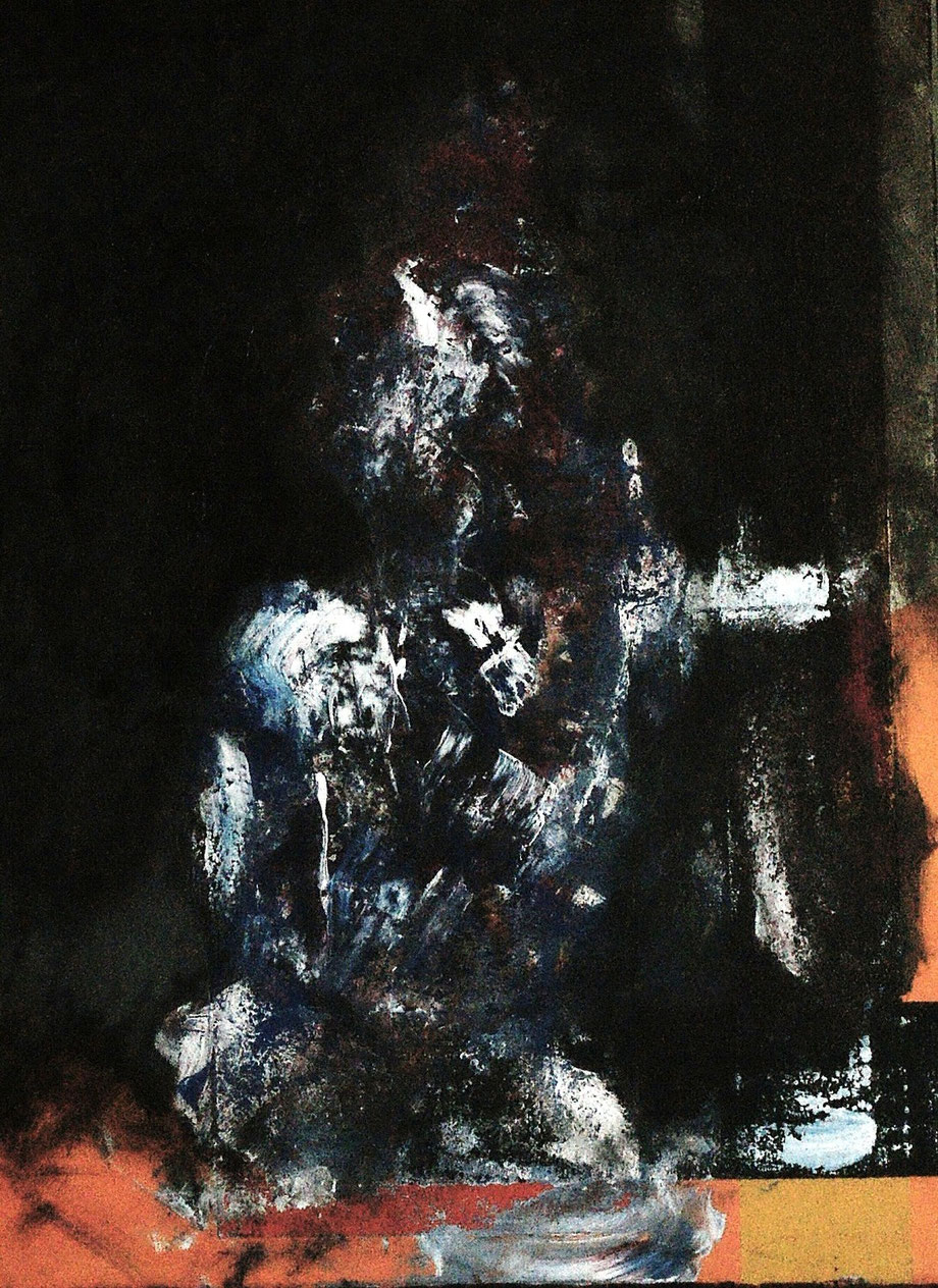 BACON für Arme, Acryl auf Leinwand, 80x60, 2013