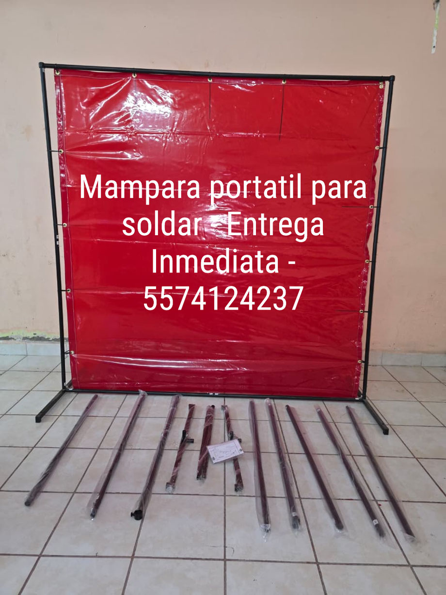 Mampara portatil para soldar - Emtrega Inmediata - 5574124237