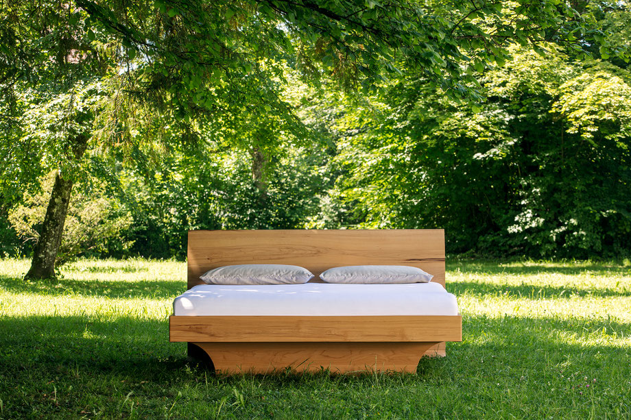 Bett in der Natur