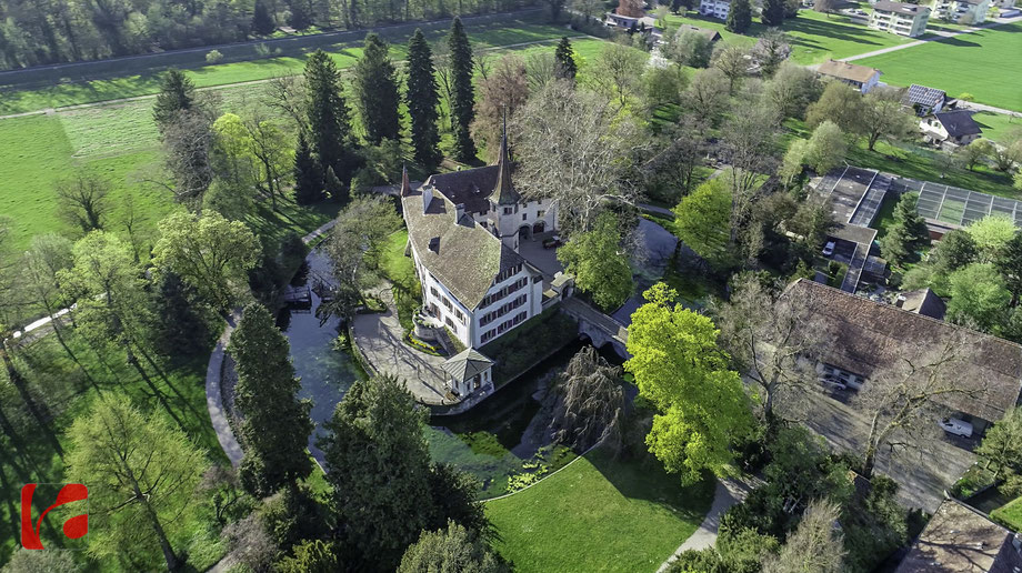 Schloss Landshut – das idyllische Kleiod bei Utzenstorf im Kanton Bern zusammen mit dem Wild- und Jagdmuseum