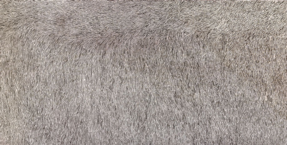 à peine, 2024, 5/6, eau-forte sur papier Bib Tengujo, 12 g, 34 x 58.5, photo : @atelier IMAJEU