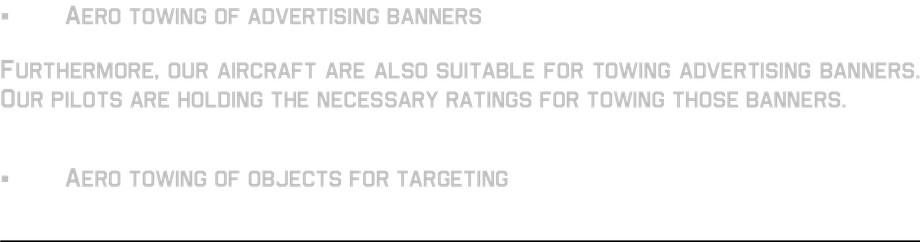 banner towing advertising banners targeting