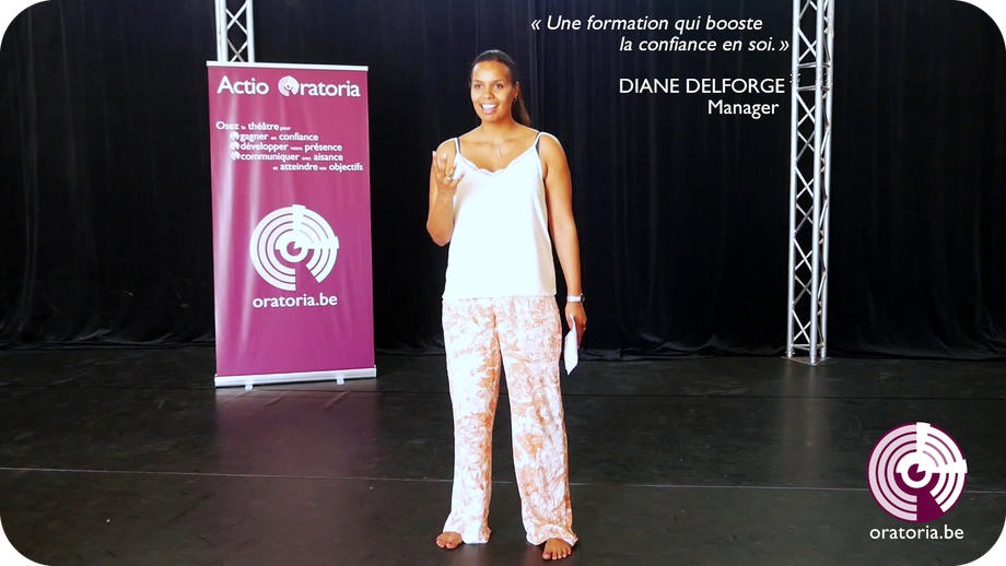 Formation Cours particuliers Communication en ligne Répétitions publiques Entreprises Bruxelles