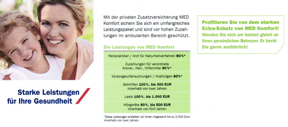 Starke Leistungen für Ihre gesundheit im ambulanten Bereich bei Singer Reisen & Versicherungen abschliessen.