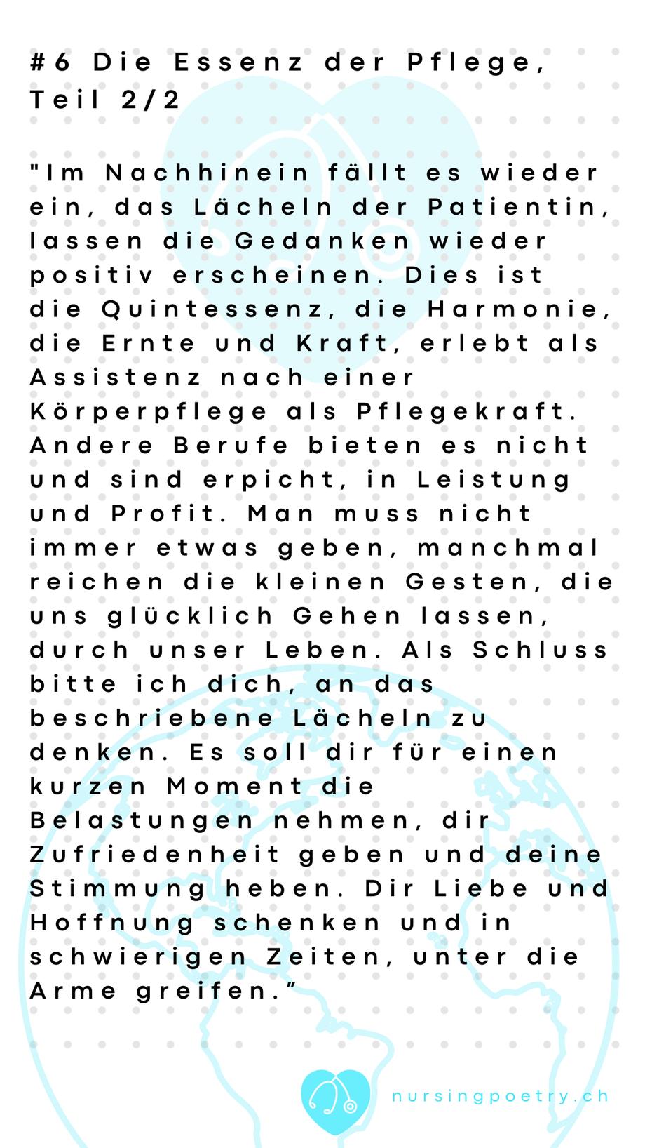 #6 Die Essenz der Pflege 2/2