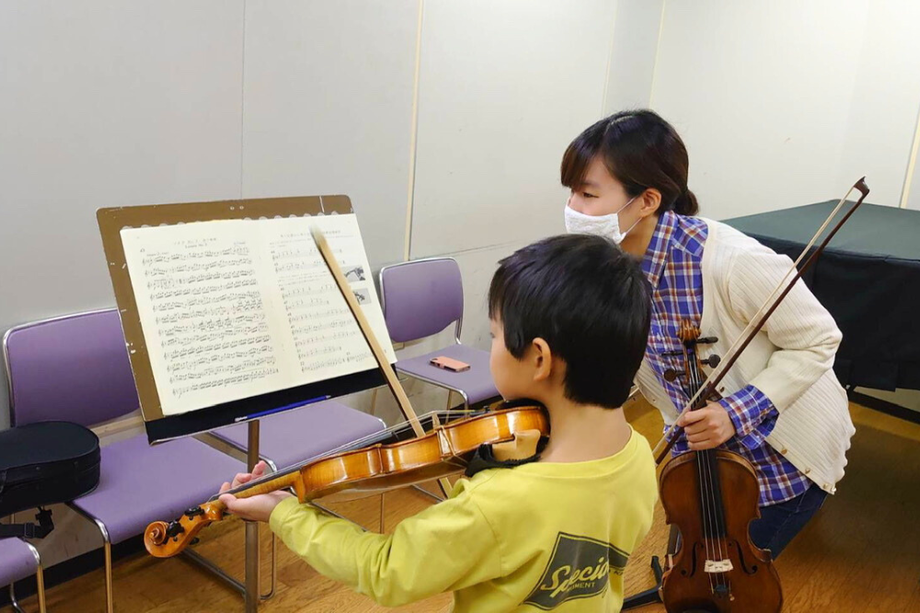 豊中市庄内のバイオリン教室｜音符カードで楽しく学べるレッスン