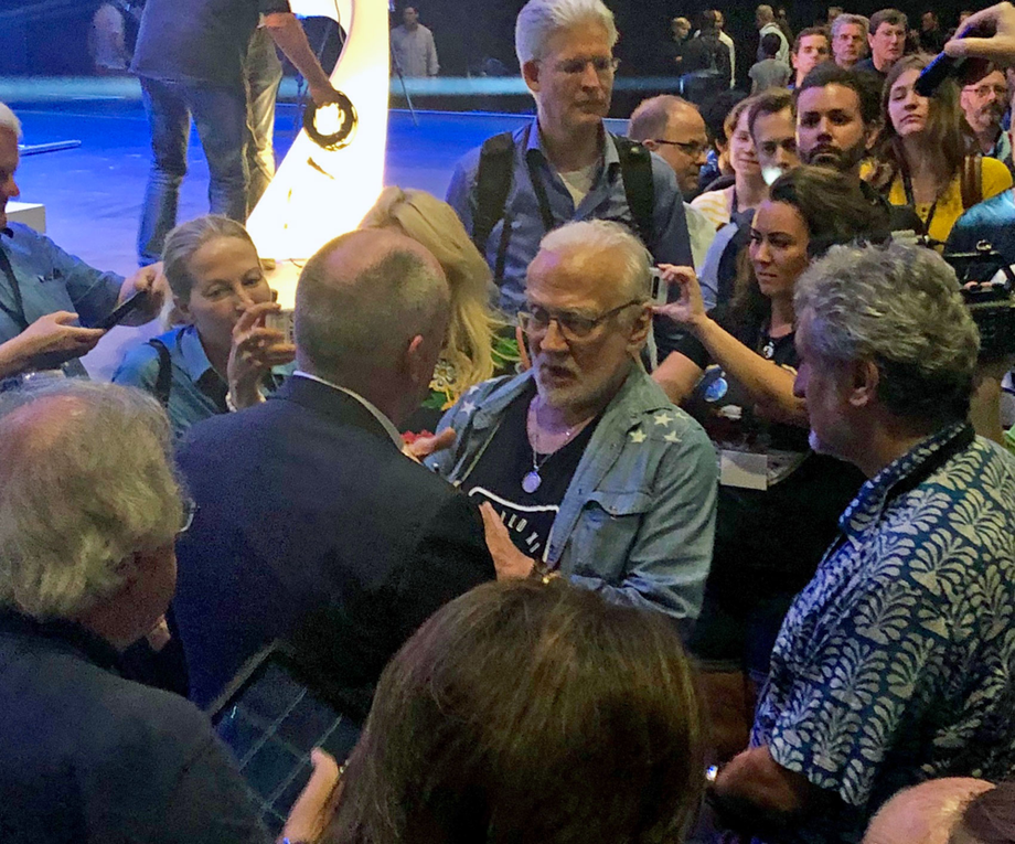 Buzz Aldrin Starmus V photo