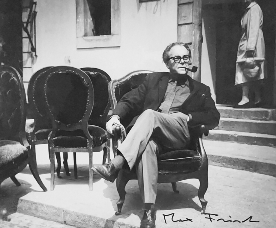 Autograph Max Frisch Autogramm