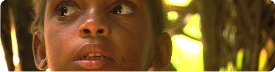 Ambi at her baby brother’s funeral, 2011