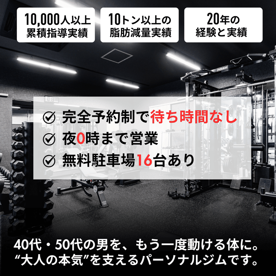体が変わるのは当たり前、ゴリラジムは内面もモテ男になれます