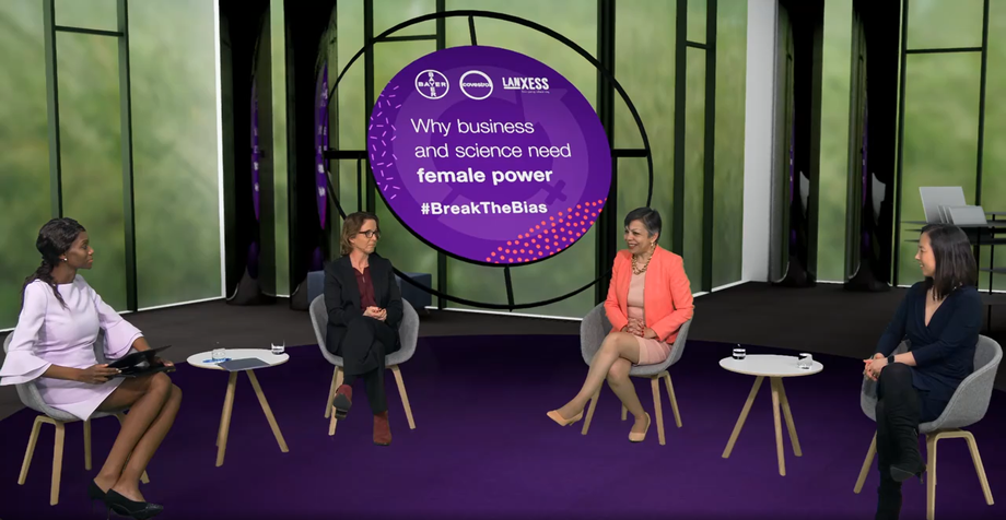 International Women's Day panel discussion. Click image to watch the full video.