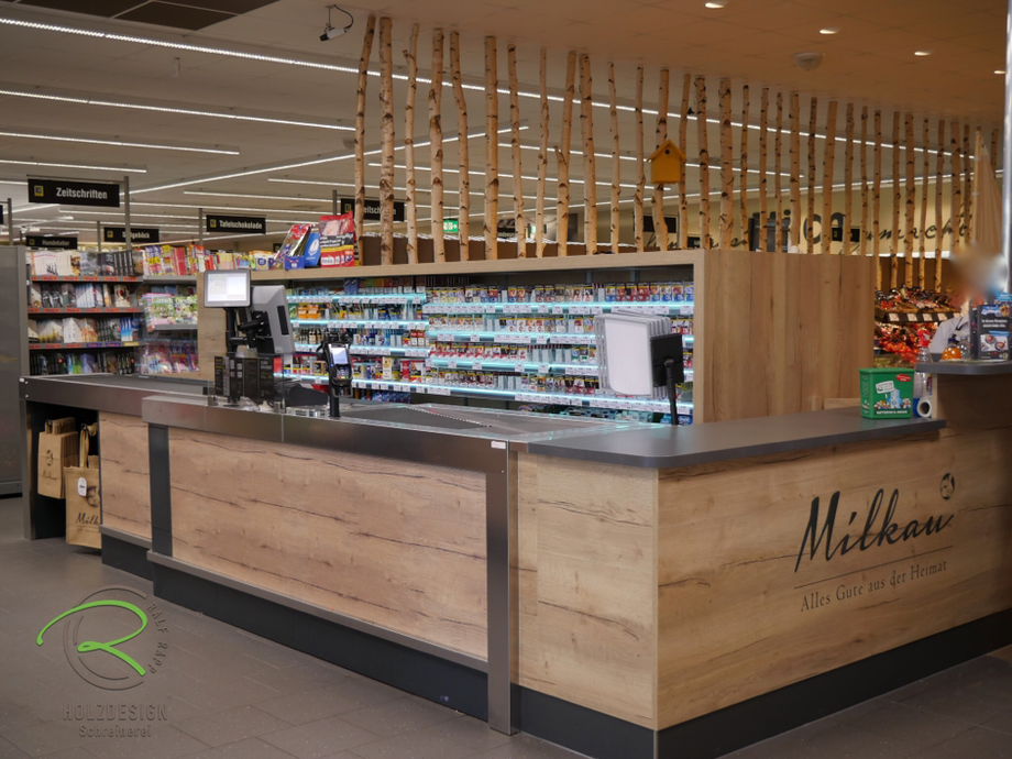 Ladenbau-Lebensmittel Einzelhandel - Holzdesign Rapp Geisingen
