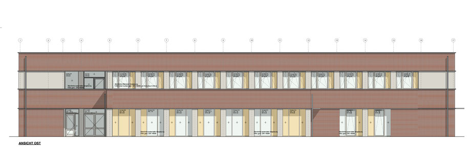Schulerweiterung Modulbau Zehnthofstr. Köln Bauherr: Gebäudewirtschaft der Stadt Köln  Entwurf: sehw Architektur  Planung: ZWO+ Architekten  Ausführung: SH Holz- u. Modulbau  Qualitätskontrolle: Architekturbüro Hensellek 