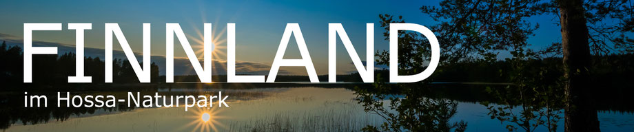 Eine Wanderung im Hossa-Naturpark, im nördlichen Teil der Gemeinde Suomussalmi im wunderschönen Finnland.