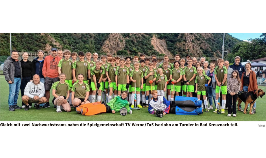 SG Werne/Iserlohn zeigt in Bad Kreuznach leidenschaftliches Hockey.